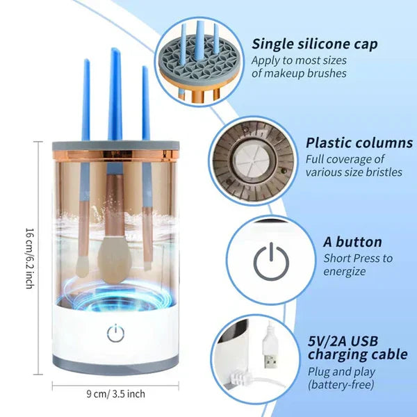 SANQUIX™ Makeup Brush Cleaner – منظف فرش المكياج