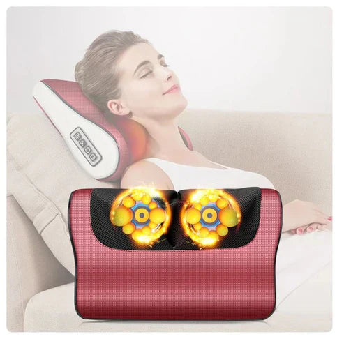 SANQUIX™ Red Pillow Massager – جهاز تدليك الوسادة الحمراء